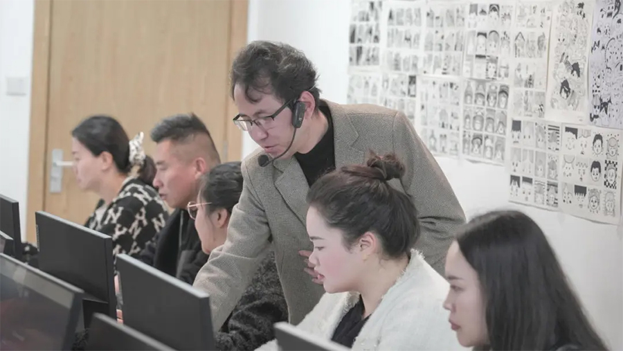 爱因森教育AI智能体实训授课现场 爱因森教育AI智能体实训授课现场